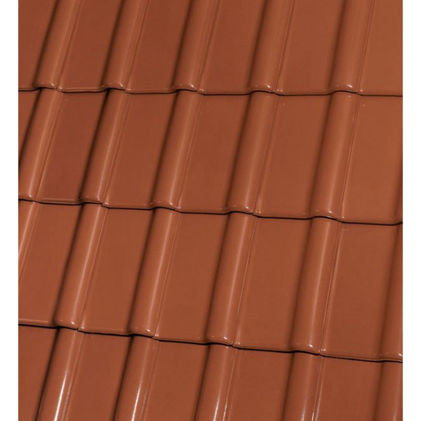 Керамічна черепиця Roben Kupfer-rotbraun (Мідний червоно-коричневий), Röben