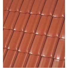 Керамічна черепиця Roben MonzaPLUS, Kupfer-rotbraun (Мідний червоно-коричневий), Röben