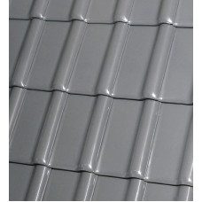 Керамічна черепиця Roben Titangrau, glasur (Титан сірий, глазурований), Röben