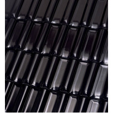 Керамічна черепиця Roben MonzaPLUS, Tobago, glasur (Чорно-коричневий, глазур), Röben