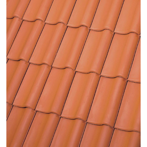 Керамічна черепиця Roben BORNHOLM, Naturrot (натуральний червоний), Röben