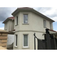 Фасадні термопанелі "Травертин" SUNROCK 600х400 пінополістирол 150 мм L-паз