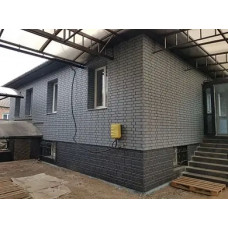 Фасадная термопанель "Гладкий кирпич" SUNROCK 600х400 пенополистирол 150 мм