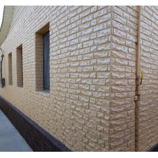 Фасадна термопанель "Колота цегла" SUNROCK 600х400 екструдований пінополістирол 20 мм