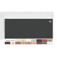 Фасадные термопанели "Гладкий" SUNROCK 580х240 пенополистирол 120 мм шип-паз в цвете