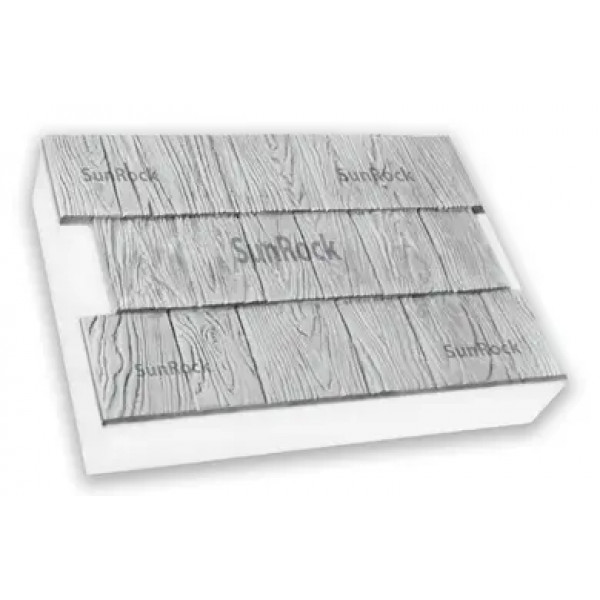 Фасадні термопанелі "Дранка" SUNROCK 600х400 мінвата 50 мм