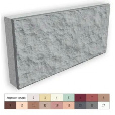 Фасадні термопанелі "Колотий камінь" SUNROCK 500х250 пінополістирол 100 мм в кольорах