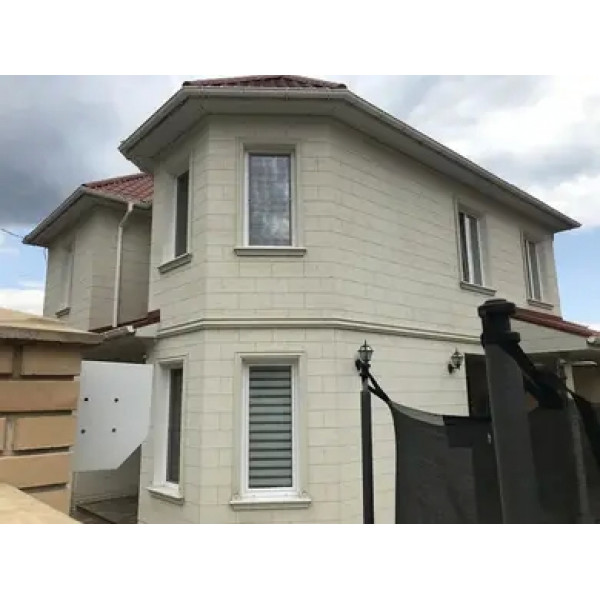 Фасадные термопанели "Травертин" SUNROCK 600х400 минвата 100 мм