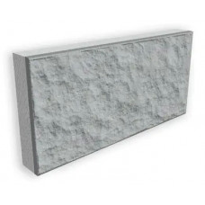 Фасадні термопанелі "Колотий камінь" SUNROCK 500х250 пінополістирол 100 мм Сірий