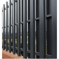 Ламель штахета RoofLviv  Полиэстер Китай 0,40мм RAL 9005 Черный