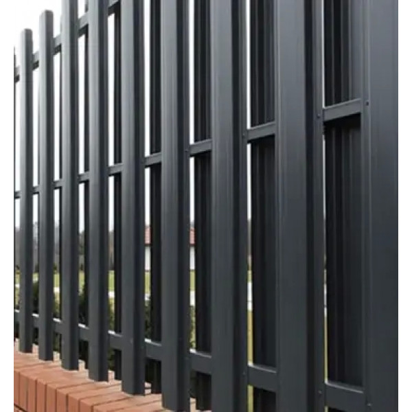 Ламель штахета RoofLviv  Поліестер Китай 0,45мм RAL 9005 Чорний