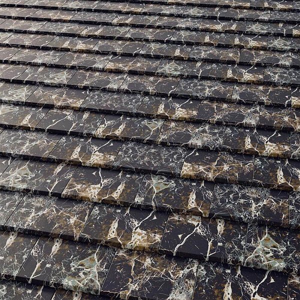 Керамічна черепиця Borja EXTREM Flat 5XL, Roma Dark, Tejas Borja