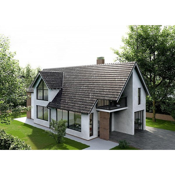 Керамічна черепиця Borja EXTREM Flat 5XL, Roma Dark, Tejas Borja