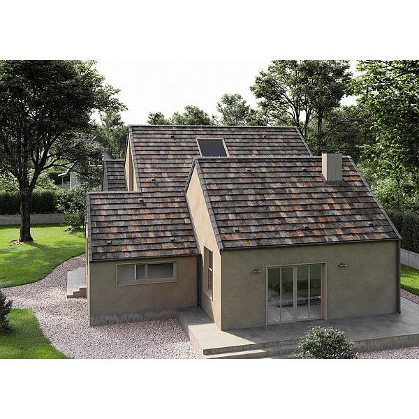 Керамічна черепиця Borja EXTREM Flat 5XL, Nepal Orange, Tejas Borja