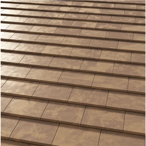 Керамічна черепиця Borja TECH Flat 10, Tokyo Copper, Tejas Borja