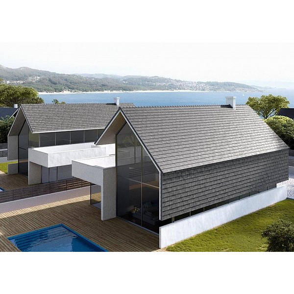 Керамічна черепиця Borja EXTREM Flat 5XL, Sidney Graphite, Tejas Borja