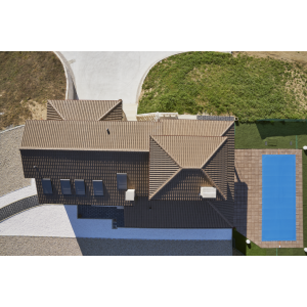 Керамічна черепиця Borja TECH TB 10, Chocolate, Tejas Borja