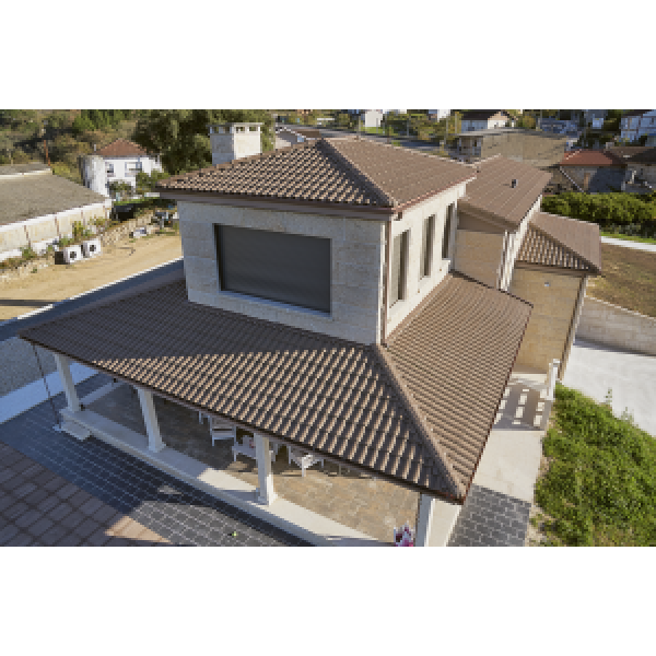 Керамічна черепиця Borja TECH TB 10, Chocolate, Tejas Borja