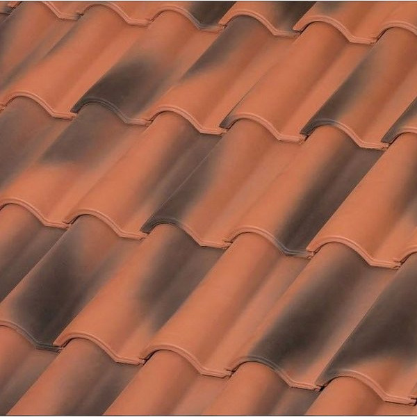 Керамічна черепиця Borja CLASS TB 12, Aged Red, Tejas Borja