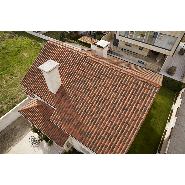 Керамічна черепиця Borja CLASS TB 12, Aged Red, Tejas Borja