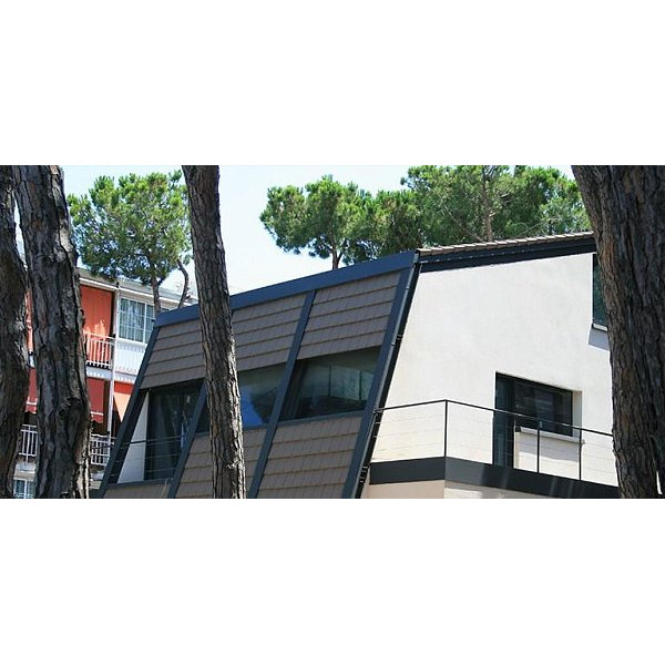 Керамічна черепиця Borja TECH Flat 10, Chocolate, Tejas Borja