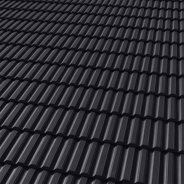 Керамічна черепиця Borja TECH Technica 10, Graphite, Tejas Borja