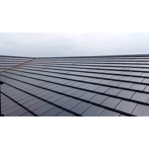 Керамічна черепиця Borja TECH Flat 10, Graphit, Tejas Borja