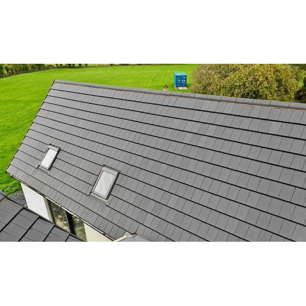 Керамічна черепиця Borja TECH Flat 10, Graphit, Tejas Borja