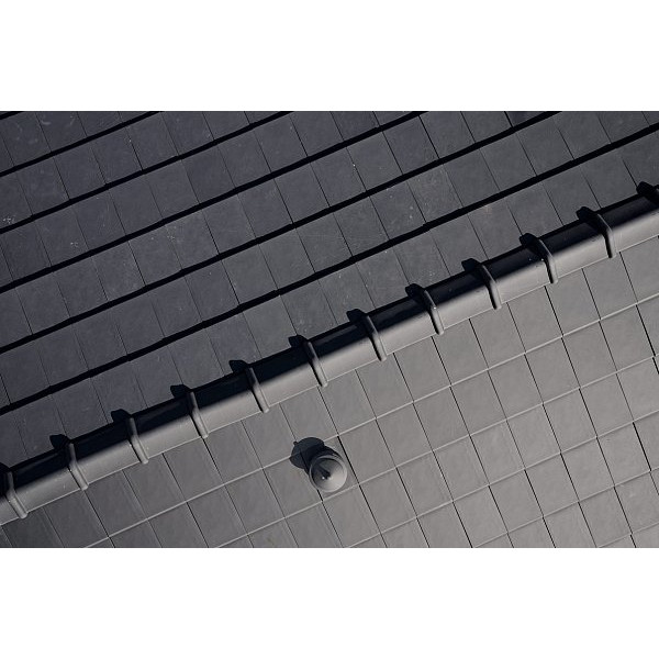 Керамічна черепиця Borja TECH Flat 10, Graphit, Tejas Borja