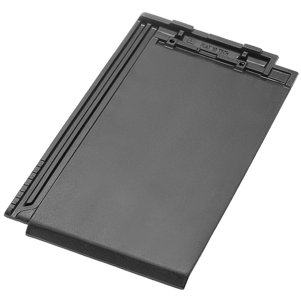 Керамічна черепиця Borja TECH Flat 10, Graphit, Tejas Borja