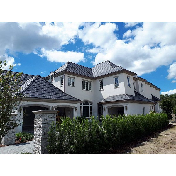 Керамічна черепиця Borja TECH Flat 10, Graphit, Tejas Borja