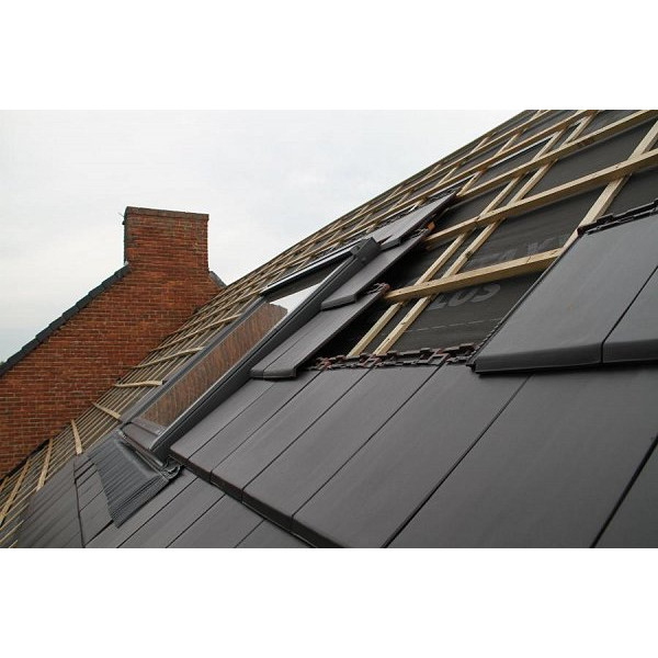 Керамічна черепиця Borja TECH Flat 10, Graphit, Tejas Borja