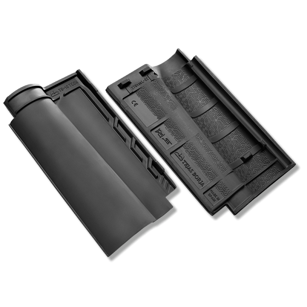 Керамічна черепиця Borja TECH TB 10, Graphite, Tejas Borja