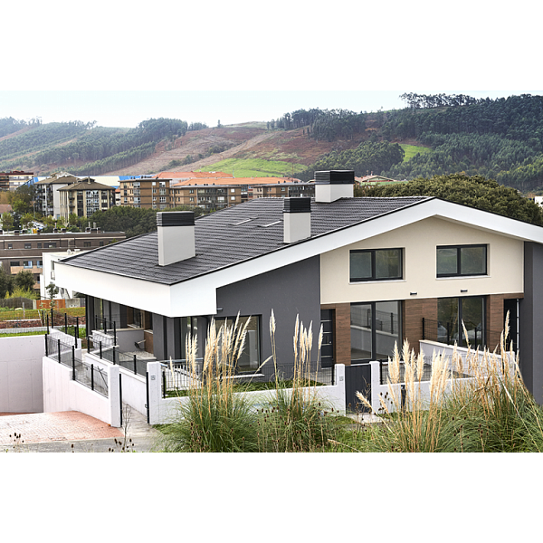 Керамічна черепиця Borja TECH TB 10, Graphite, Tejas Borja