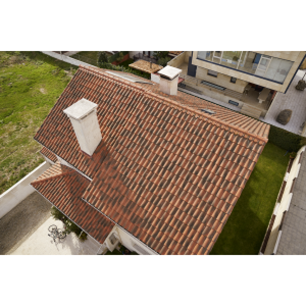 Керамічна черепиця Borja TECH TB 10, Moss red, Tejas Borja