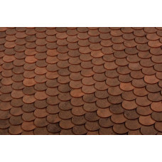 Керамічна черепиця Terreal Biber, Grand Cru Ecaille, Vieilli Clair (Зістарений Світлий)