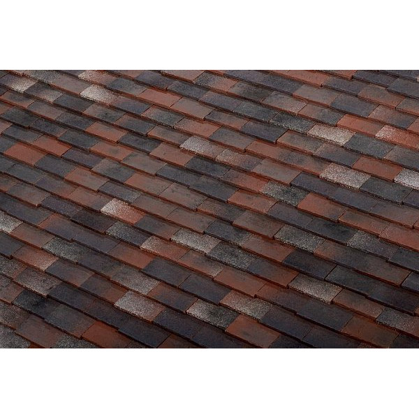 Керамічна черепиця Terreal Biber, Perigord Bastide, Vieux Toit Fonce