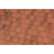 Керамічна черепиця Terreal Biber, Segala, Rouge flamme