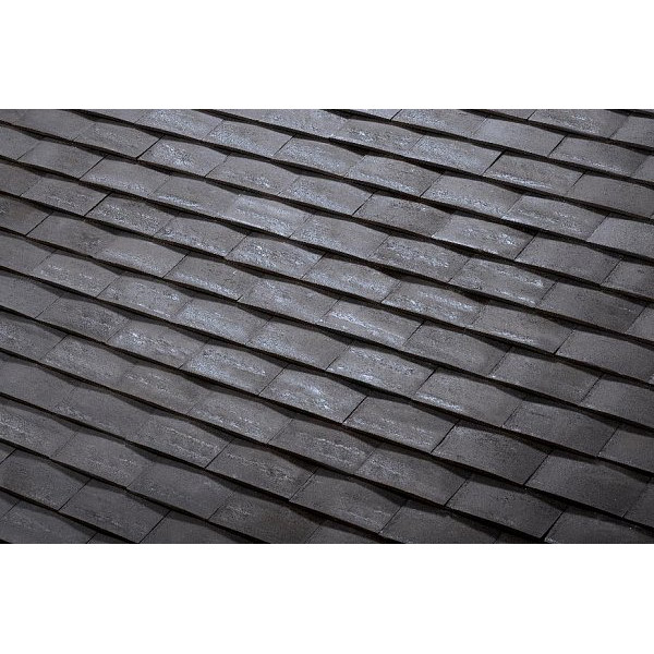 Керамічна черепиця Terreal Biber, Elysee, Ardoise irise (Грифельний)