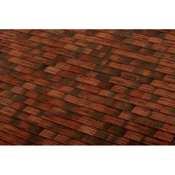 Керамічна черепиця Terreal Biber, Rustique, Sable Bourgogne