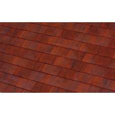 Керамічна черепиця Terreal Biber, Tuile Plate de France, Rouge flamme