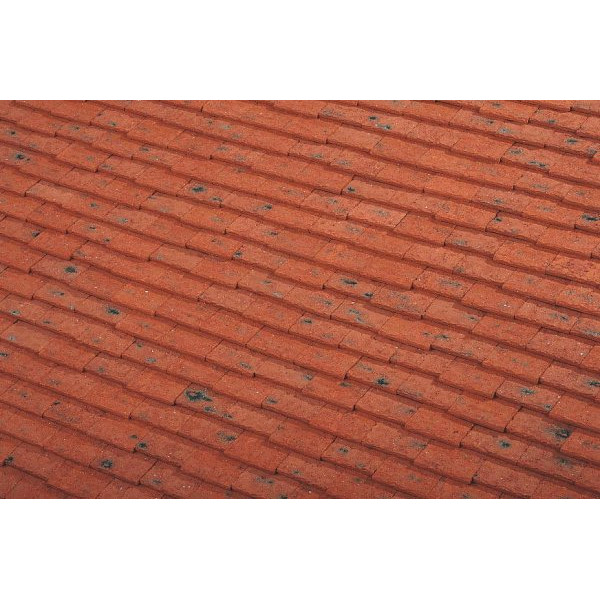 Керамічна черепиця Terreal Biber, Monuments Historiques, Rouge naturel