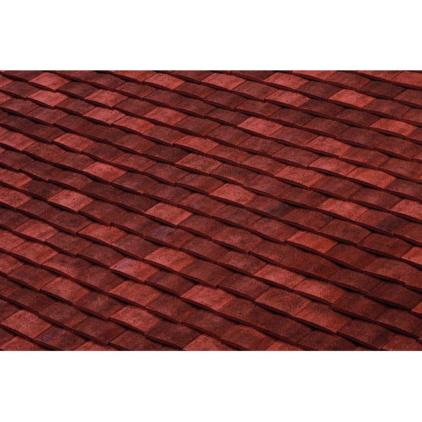 Керамічна черепиця Terreal Biber, Prieure, Rouge ancien (старовинний червоний)