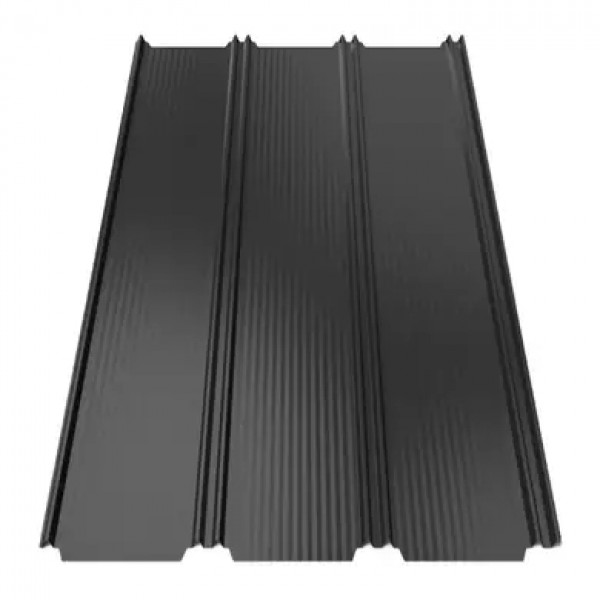Клікфальц Tilе "Фальц настил" поліестер U.S.Steel 0.45 mm RAL 9005 Чорний