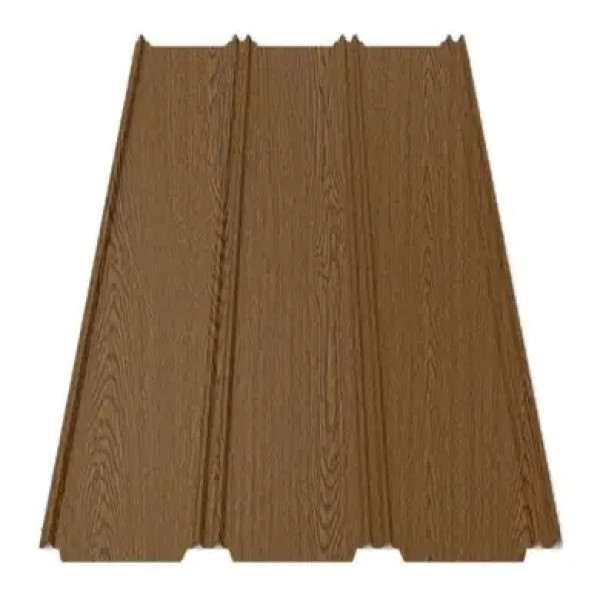 Кликфальц Tilе "Фальц настил" структура дерево SeAH 0.40 mm Дуб