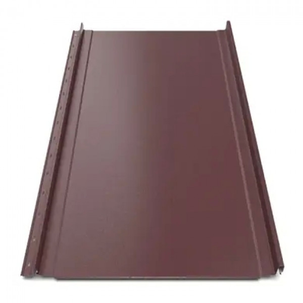 Клікфальц Tilе "Класика" матполіестер U.S.Steel 0.50 mm RAL 3005 Червоний