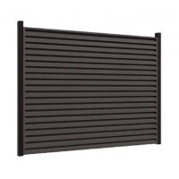 Ламель Tilе Жалюзи 110/95х2000мм полиэстер SeAH 0,45мм RAL 8019 Коричневый