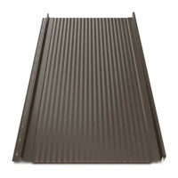 Кликфальц Tile "Волна" полиэстер SeAH 0.45 mm RAL 8019 Коричневый