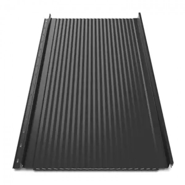 Кликфальц Tile "Волна" полиэстер SeAH 0.45 mm RAL 9005 Черный