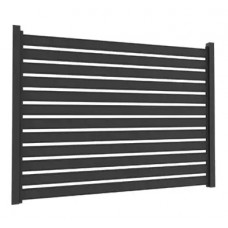 Ламель Tilе Ранчо-Буфало 130х3000мм матполіестер SeAH 0,45мм RAL 9005 Чорний